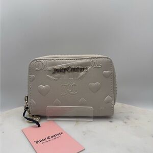 Juicy Couture Cream Embossed Women's Wallet NWT